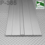 Плоский алюмінієвий плінтус для підлоги ARFEN Р-385, висота 85 мм.